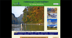 Desktop Screenshot of cattarauguscreekoutfitters.com